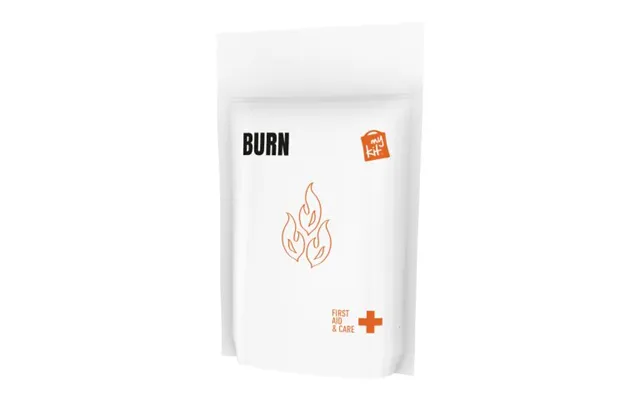 Promotional Minikit Burn First Aid Kit With Paper Pouch White Branded With Your Logo