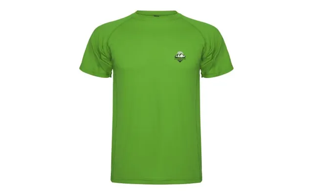 Promotional Montecarlo Short Sleeve Kids Sports T-shirt Fern Green Branded With Your Logo