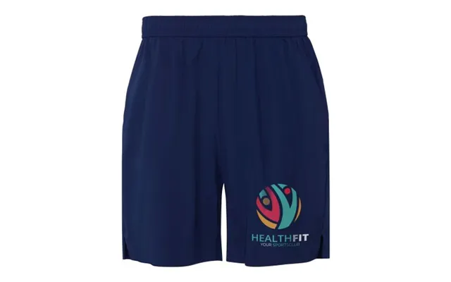 Promotional Murray Unisex Sports Shorts Navy Blue Branded With Your Logo