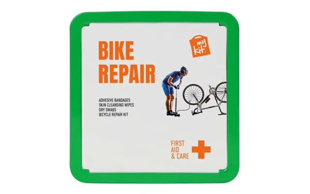 Promotional Mykit Bike Repair Tin Kit Green Branded With Your Logo