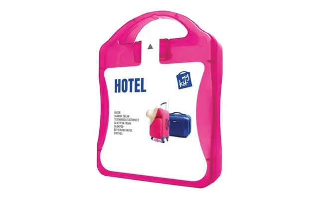 Promotional Mykit Hotel Magenta Custom Branded Merch With Logo For Bulk Corporate Gifts