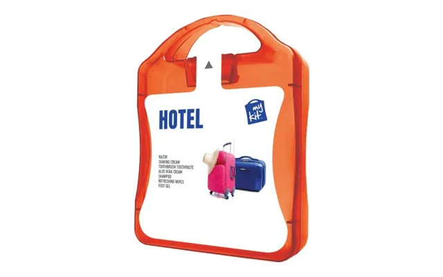 Promotional Mykit Hotel Red Custom Branded Merch With Logo For Bulk Corporate Gifts