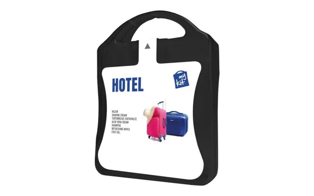 Promotional Mykit Hotel Transparent Black Custom Branded Merch With Logo For Bulk Corporate Gifts