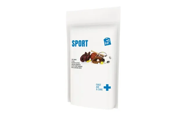 Promotional Mykit Sport First Aid Kit With Paper Pouch White Custom Branded Merch With Logo For Bulk Corporate Gifts product image