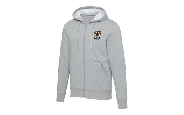 Promotional Natron Sherpa Full-zip Hoodie Heather Grey Xs Custom Branded Merch With Logo For Bulk Corporate Gifts product image