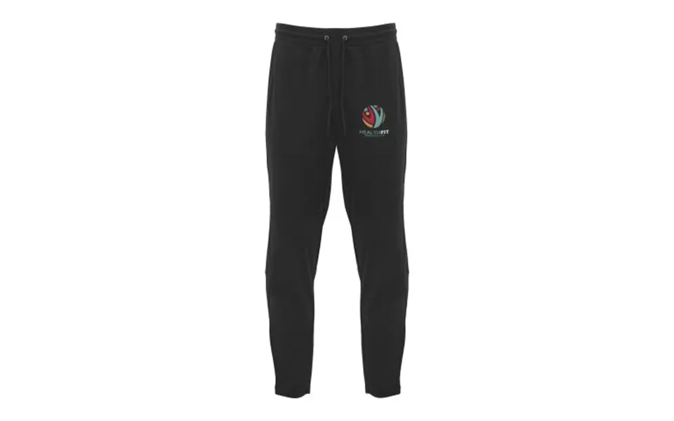 Promotional Neapolis Unisex Trousers Solid Black Branded With Your Logo