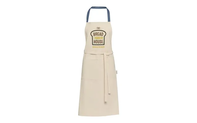 Promotional Nia 200 G M Recycled Cotton Apron Ice Blue Branded With Your Logo product image