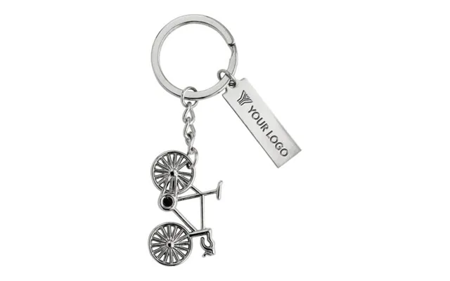 Promotional Nickel Plated Key Holder Sullivan Silver Branded With Your Logo