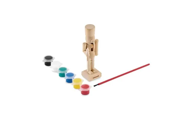 Promotional Nutcracker Painting Set Wood Branded With Your Logo