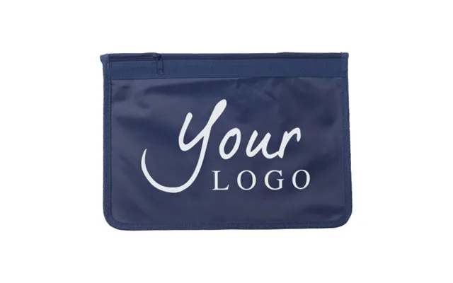 Promotional Nylon 70d Document Bag Giuseppe Black Branded With Your Logo