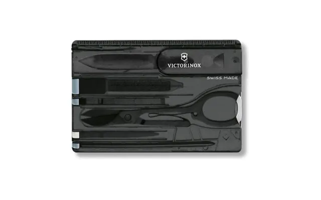 Promotional Nylon Victorinox Swisscard Classic Multitool Black Custom Branded Merch With Logo For Bulk Corporate Gifts