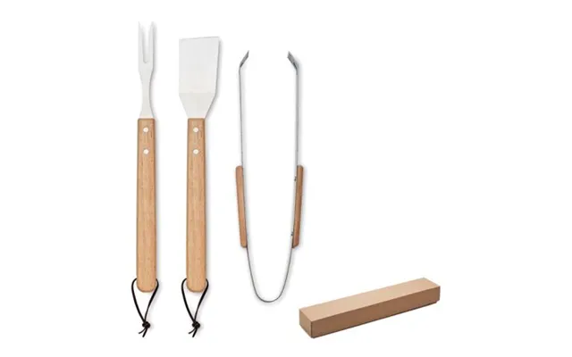 Promotional Oakwood Barbecue Set Wood Branded With Your Logo