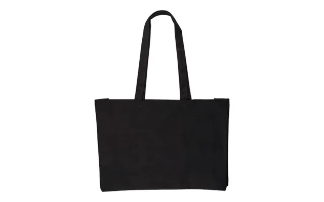 Promotional Oeko-tex Cotton 280 Gsm Shopping Bag Hugh Black Branded With Your Logo