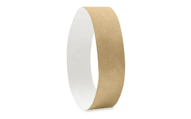 Promotional One Sheet Of 10 Wristbands Gold Custom Branded Merch With Logo For Bulk Corporate Gifts