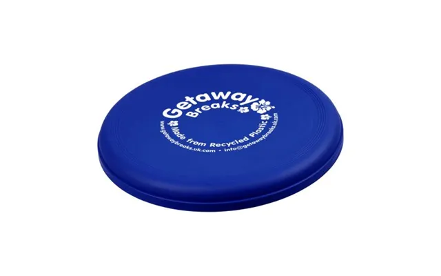 Promotional Orbit Recycled Plastic Frisbee Blue Branded With Your Logo
