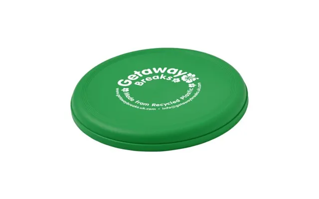 Promotional Orbit Recycled Plastic Frisbee Green Branded With Your Logo