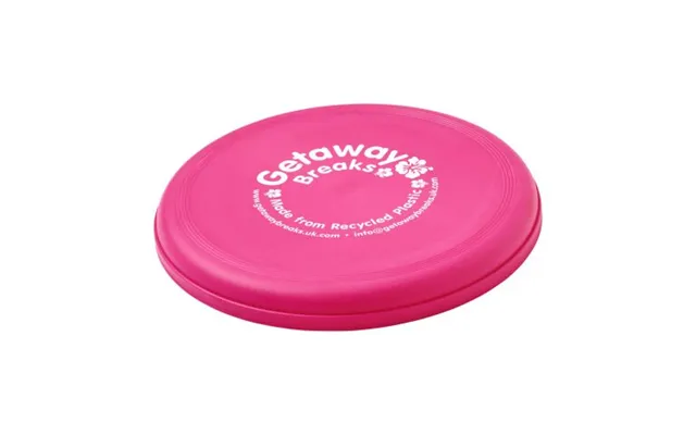 Promotional Orbit Recycled Plastic Frisbee Pink Branded With Your Logo
