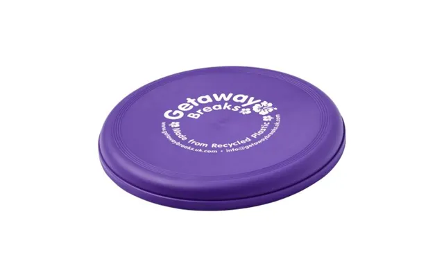 Promotional Orbit Recycled Plastic Frisbee Purple Not Available Custom Branded Merch With Logo For Bulk Corporate Gifts