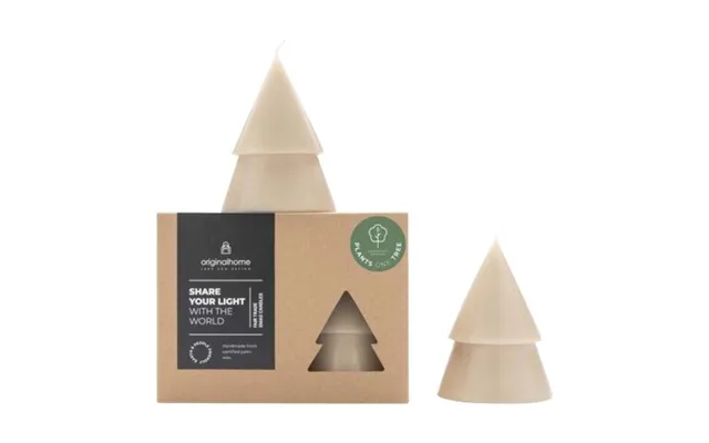 Promotional Orginal Home Xmas Tree Candle Matcha - M Beige Not Available Custom Branded Merch With Logo For Bulk Corpora product image
