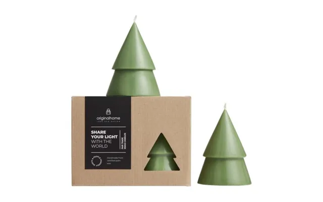 Promotional Orginal Home Xmas Tree Candle Matcha - M Heather Green Not Available Custom Branded Merch With Logo For Bulk product image
