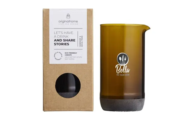 Promotional Original Home 430 Ml Water Carafe Brown Branded With Your Logo product image
