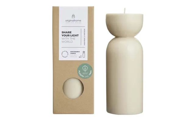 Promotional Originalhome Organic Candle - Medium Beige Branded With Your Logo product image