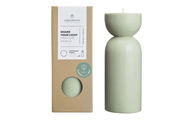 Promotional Originalhome Organic Candle - Medium Heather Green Branded With Your Logo product image