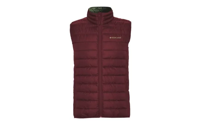 Promotional Oslo Men's Insulated Bodywarmer Garnet Xl Custom Branded Merch With Logo For Bulk Corporate Gifts