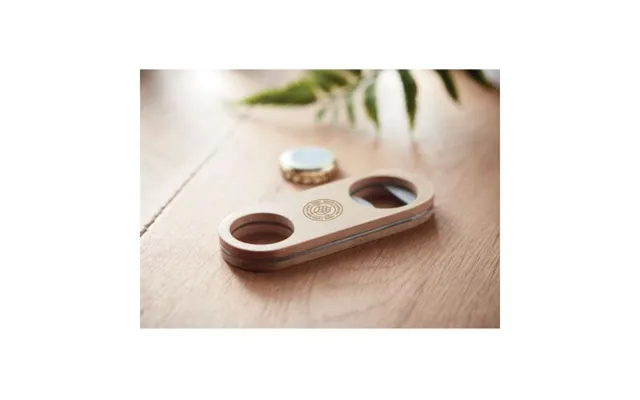 Promotional Oval Bamboo Bottle Opener Wood Branded With Your Logo