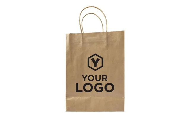 Promotional Paper Bag Marina Brown Branded With Your Logo