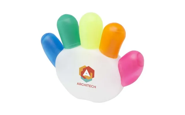 Promotional Patina 5-colour Highlighter White Branded With Your Logo