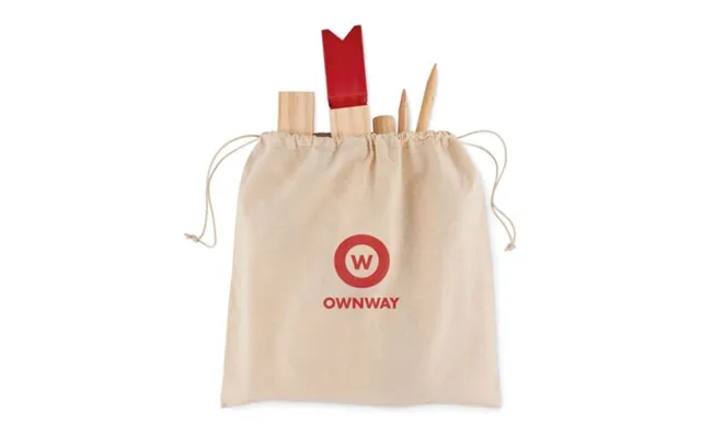 Promotional Pinewood Outdoor Throwing Game Wood Custom Branded Merch With Logo For Bulk Corporate Gifts