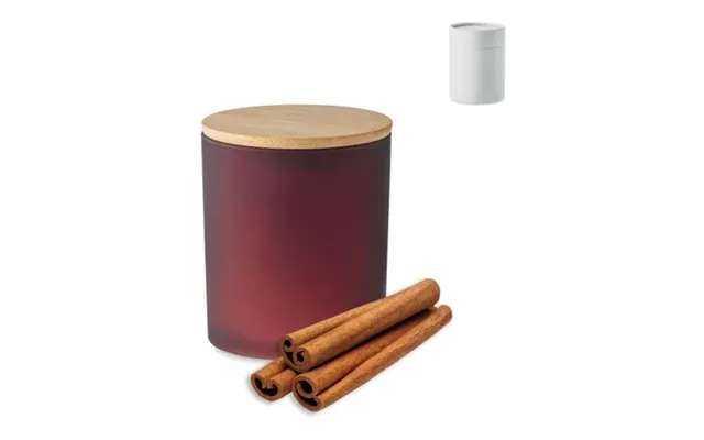 Promotional Plant Based Wax Candle 120 Gr Burgundy Custom Branded Merch With Logo For Bulk Corporate Gifts product image