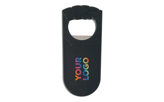 Promotional Plastic Bottle Opener Tay Blue Branded With Your Logo