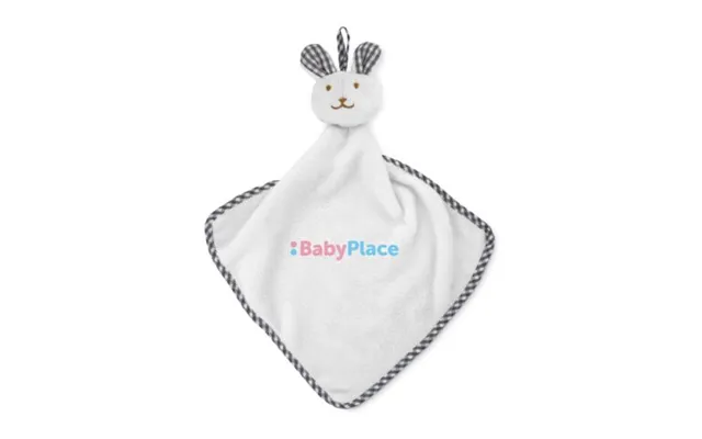 Promotional Plush Rabbit Design Baby Towel White Branded With Your Logo