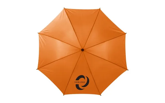 Promotional Polyester 190t Umbrella Kelly Yellow Branded With Your Logo