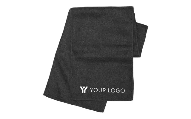 Promotional Polyester Fleece 200 Gr M Scarf Maddison Black Branded With Your Logo