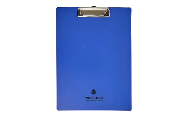Promotional Pp Clipboard Nushi Cobalt Blue Branded With Your Logo