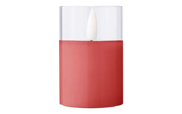 Promotional Pp Led Candle Serin Red Branded With Your Logo