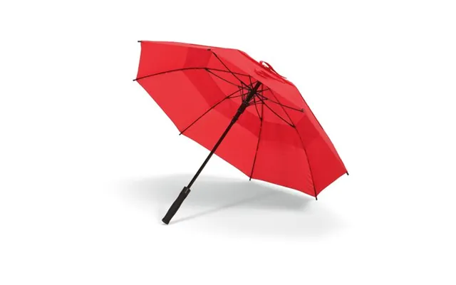 Promotional Prince Umbrella Rpet. 23 Storm-proof And Automatic Opening Red Branded With Your Logo