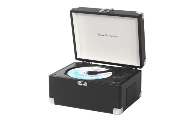 Promotional Prixton Boogie Cd Player Solid Black Custom Branded Merch With Logo For Bulk Corporate Gifts
