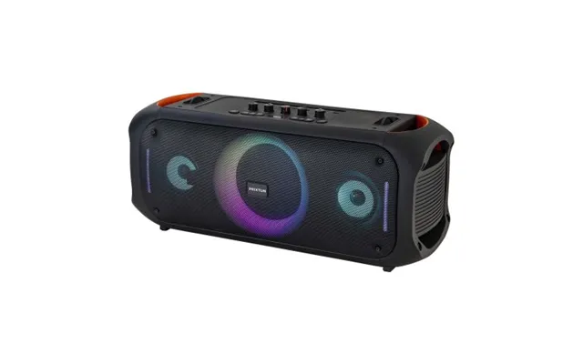Promotional Prixton Jaia Max 75w Karaoke Bluetooth Speaker Solid Black Custom Branded Merch With Logo For Bulk Corporate