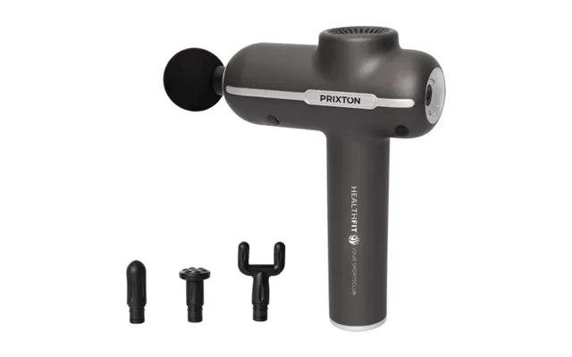 Promotional Prixton Mgf80 Synergy Massage Gun Solid Black Branded With Your Logo