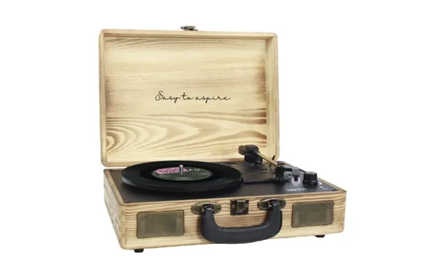 Promotional Prixton Vc400 Vinyl Mp3 Player Wood Not Available Custom Branded Merch With Logo For Bulk Corporate Gifts