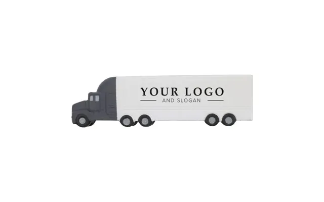 Promotional Pu Foam Truck Irene White Custom Branded Merch With Logo For Bulk Corporate Gifts