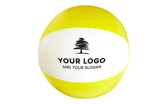 Promotional Pvc Beach Ball Lola Yellow Branded With Your Logo