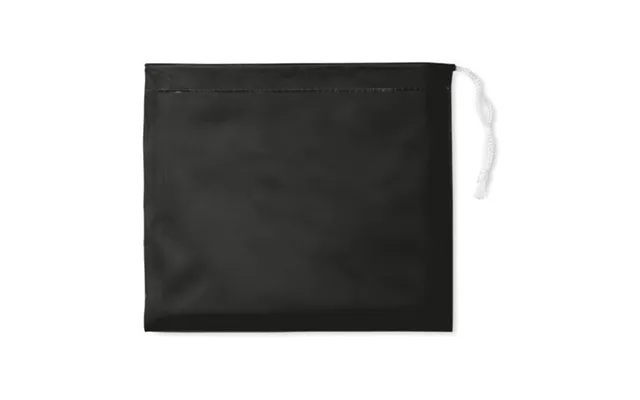 Promotional Raincoat In Pouch Black Custom Branded Merch With Logo For Bulk Corporate Gifts product image