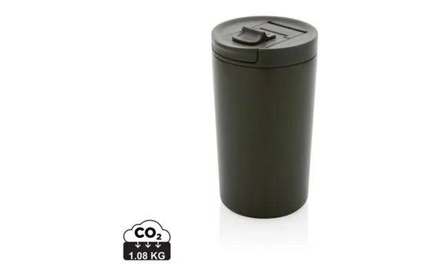 Promotional Rcs Rss Double Wall Vacuum Leakproof Lock Mug Green Branded With Your Logo