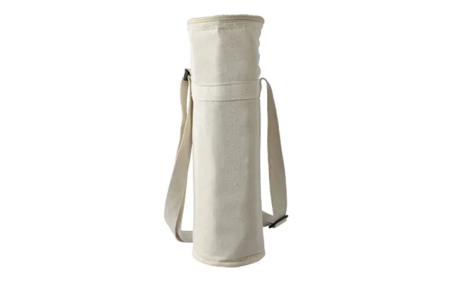 Promotional Recycled Cotton 270 Gsm Bottle Cooler Bag Eugene Khaki Branded With Your Logo