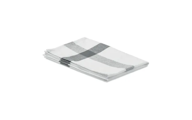 Promotional Recycled Fabric Kitchen Towel Grey Branded With Your Logo product image